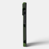 Gray dark green camouflage nr. 14 print Case-Mate iPhone case (Achterkant / Links)