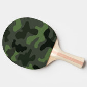 Gray dark green camouflage nr. 14 print tafeltennisbatje (Zijkant)