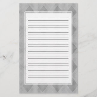 Gray Diamond Lond Stationery Briefpapier
