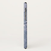 Gray Digi Camo met aangepaste tekst Case-Mate iPhone Case (Achterkant/links)
