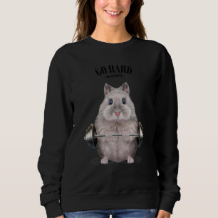 Gray Dwarf Hamster Spiertraining Weightlift F Trui