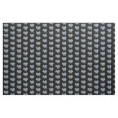 Gray Elephant Cartoon Pattern Stof (Yard (91,4 cm))