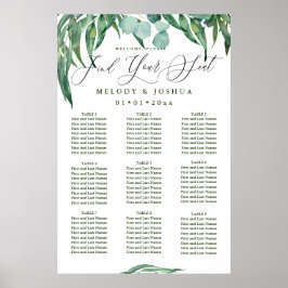 GRAY EUCALYPTUS-SITUATIE POSTER