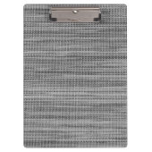 Gray Fabric Clipboard Klembord (Voorkant)