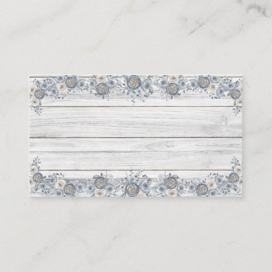 Gray Floral hoeveel Kisses Vrijgezellenfeest heeft Plaatskaartje (Achterkant)