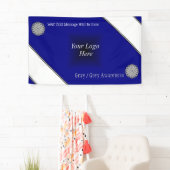 Gray Flower Ribbon door Kenneth Yoncich Spandoek (Insitu)