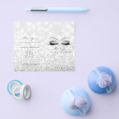 Gray Glitter Makeup Eye Lash Prijs Gray Flyer (Enkel)