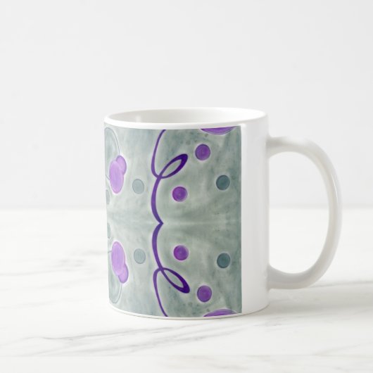 Gray Globes Blanket Mug (Droite)