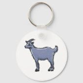 Gray Goat Sketch Sleutelhanger (Voorkant)