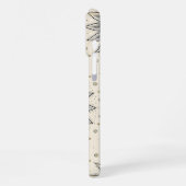 Gray Gold Mandala Pattern iPhone Hoesje (Linkerkant)