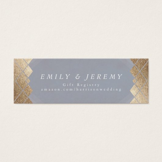 Gray Gray Gatsby Cadeaux de mariage (Devant)