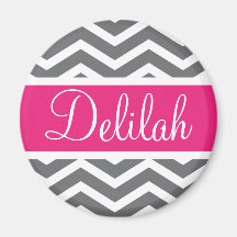 Gray Gray Pink Chevron Naam