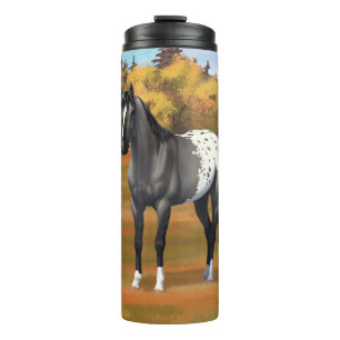 Gray Grulla Appaloosa Quarter Horse Stallion Thermosbeker