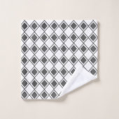 Gray Harlequin Bad Handdoek (Wasdoekje)