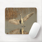 Gray Heron Muismat (Met muis)