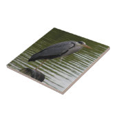 Gray Heron Tile Tegeltje (Zijkant)