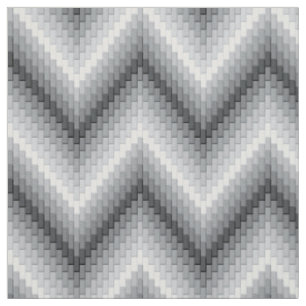 Gray Herringbone Stof