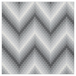 Gray Herringbone Stof
