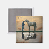 Gray Horloge Et Groom OTTB Magnet (Recto/Verso)