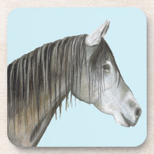 Gray Horse Bier Onderzetter (Voorkant)