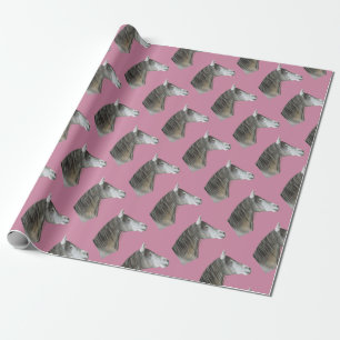 Gray Horse Cadeaupapier