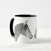 Gray Horse Café Mug (Devant gauche)