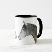 Gray Horse Café Mug (Devant droit)