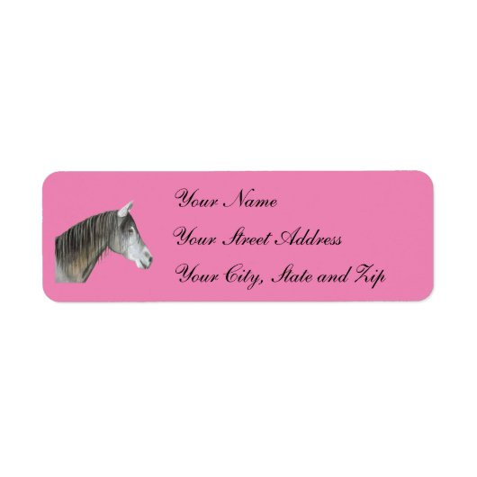 Gray Horse Etiket (Voorkant)