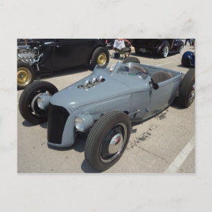 Gray Hot Rod Briefkaart