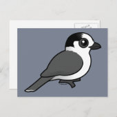 Gray Jay Briefkaart (Voorkant / Achterkant)