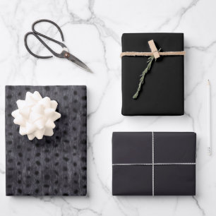 Gray Leopard Inpakpapier Vel