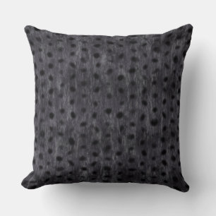 Gray Leopard Kussen