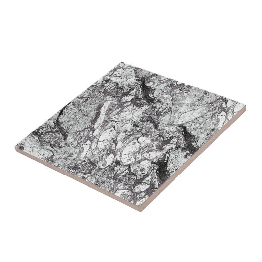 Gray Marble Tegeltje (Zijkant)