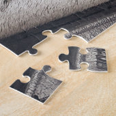 Gray Mare Horse, dichtbij oog Legpuzzel (Zijkant)