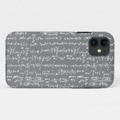 Gray Math Equations iPhone 5 Coque (Dos (Horizontal))