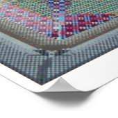 Gray Matt Creative Artwork Poster psychédélique (Coin)