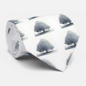 Gray Mighty-Limoen-boom in mist Stropdas (Opgerold)