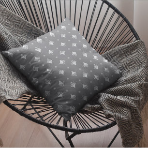 Gray Modern Pattern Decorative Sierkussen