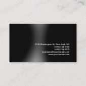 Gray Monogram Consultant Visitekaartje (Achterkant)