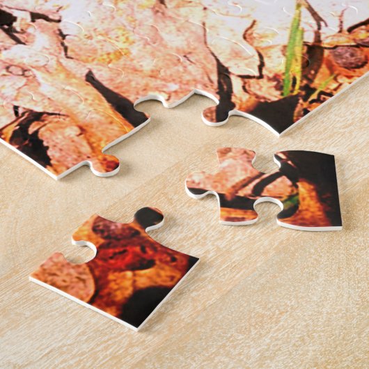 Gray Morel Patch Legpuzzel (Zijkant)