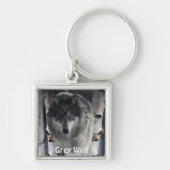 GRAY PACK WOLF Collectie Sleutelhanger (Voorkant)