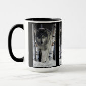 GRAY PACK WOLF Wildlife Gift Mugs (Gauche)