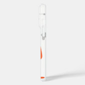 Gray Patroonstoel voor midden-eeuwen Silhouette Case-Mate iPhone Case (Achterkant / Links)