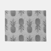 Gray Pineapple Pattern Doormats Deurmat (Voorkant)