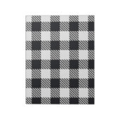 Gray Plaid | Notitieblok van Checkers (Gedraaid)