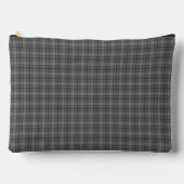 Gray Plaid Tartan Pattern Etui (Voorkant)