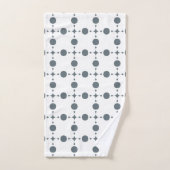 Gray Polka Dots, Polka Dot Pattern, Dots (Serviette à main)