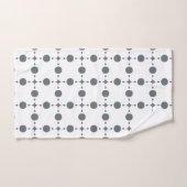 Gray Polka Dots, Polka Dot Pattern, Dots (Serviette à main)