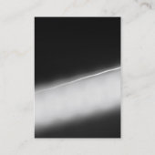 Gray Red Trendy Special Monogram Uniek Visitekaartje (Achterkant)