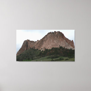 Gray Rock, Garden of the Gods, Colorado Canvas Afdruk